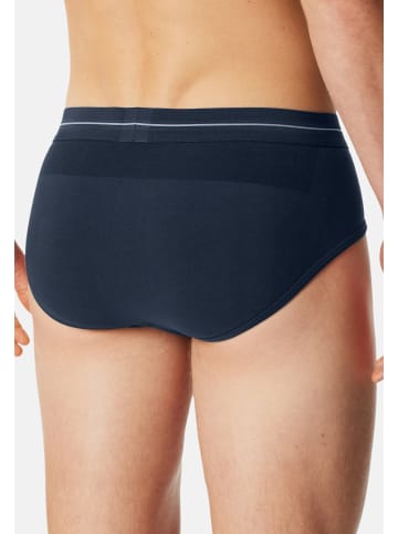 Schiesser Rio Slip / Unterhose Cotton Flex in Blau