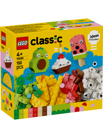 LEGO Classic Kreativer Snack Bauspaß in Mehrfarbig ab 4 Jahre
