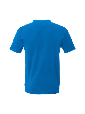 uhlsport  POLO SHIRT Essential in azurblau/weiß