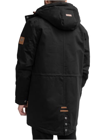 Navahoo Parka Manaka in Schwarz