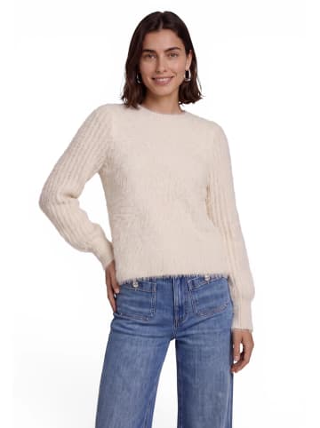 Zero  Strickpullover mit Stehkragen in Cream