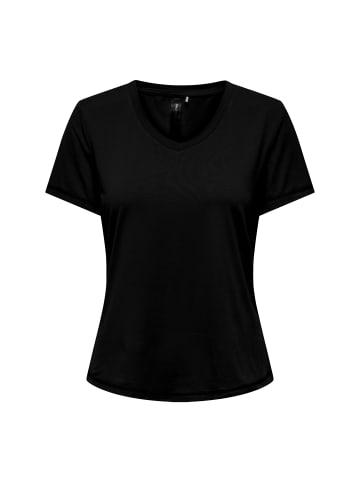 Only Play T-Shirt 'Font' in schwarz