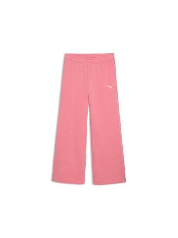 Puma Kinder Trainingshose "Ess Wide Leg Pants TR G" in Pink