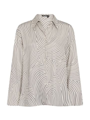 Marc Aurel Hemd in grey creme varied