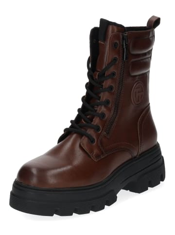 Tom Tailor Stiefelette in Brandy