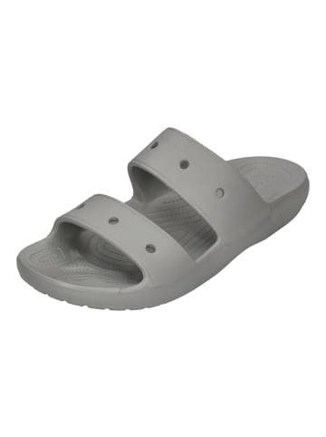 Crocs Pantoletten Classic Sandal in grau