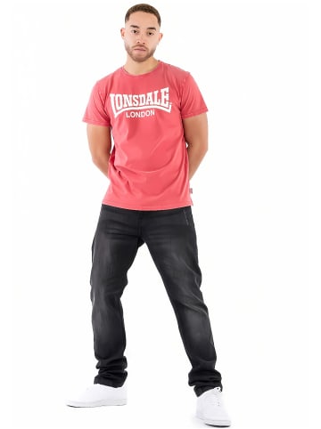 Lonsdale T-Shirt "Stofa" in Rot