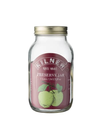 Kilner KILNER | Einkochglas, SCREW, klar, 1 L