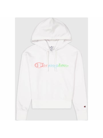 Champion Kapuzenpullover Hooded Sweatshirt in Weiß