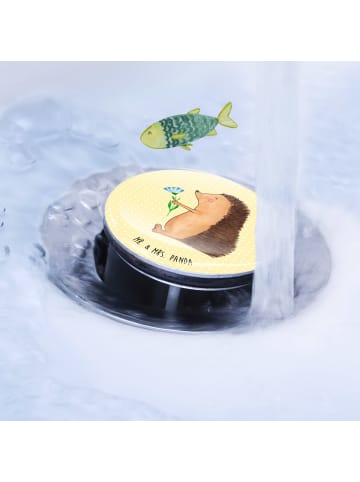 Mr. & Mrs. Panda stopfen waschbecken Igel Blumen ohne Spruch in Gelb Pastell