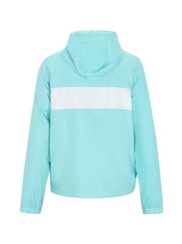 MO Men Jacket in Türkis Weiss