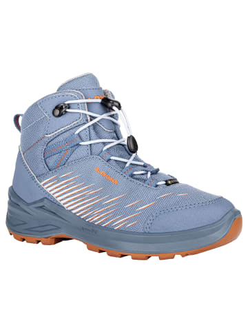 LOWA Wanderstiefel ZIRROX GTX MID JUNIOR in skyblue/orange