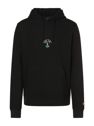 Lyle & Scott Kapuzenpullover in schwarz anthrazit