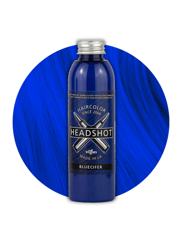 Headshot vegane Haarfarbe Bluecifer 150 ml sempipermanente Haartönung