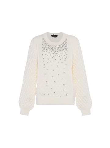 faina Sweater in WOLLWEISS