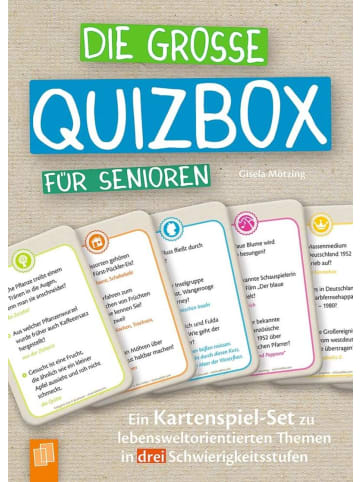 Verlag an der Ruhr Die große Quizbox für Senioren | Ein Kartenspiel-Set zu...