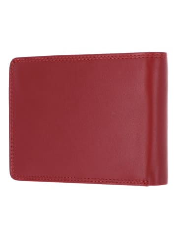 Golden Head Polo RFID Geldbörse Leder 12 cm in rot