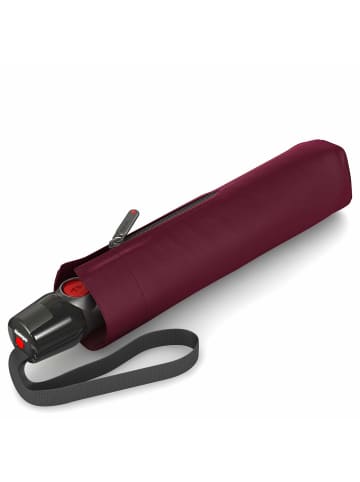 Knirps T.200 M Duomatic - Taschenschirm Regenschirm (bordeaux) in bordeaux