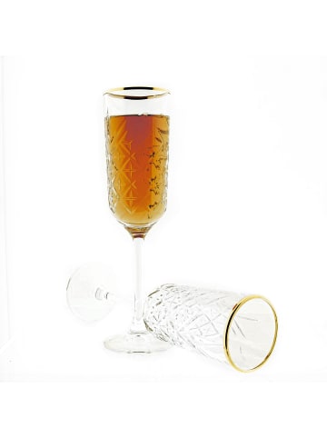 Pasabahce 4er Set Champagner Sektglas 175ml in Transparent