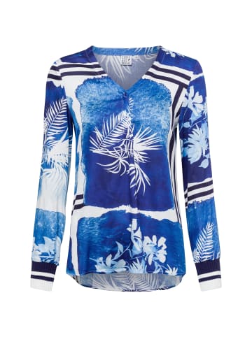 EMILY VAN DEN BERGH  Blusenshirt in blau mehrfarbig