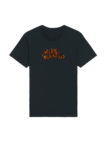 F4NT4STIC T-Shirt Alice im Wunderland LOGO in schwarz