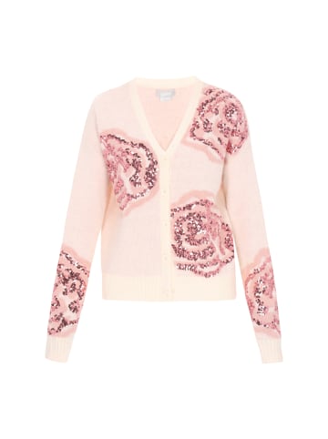 Usha Cardigan in beige light rose
