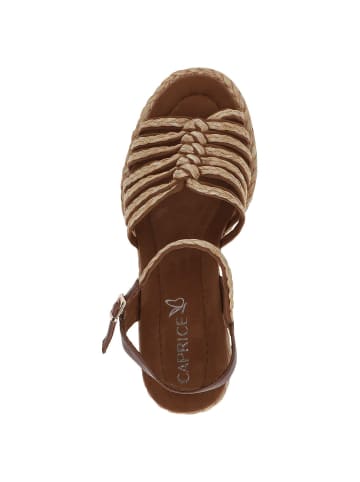 Caprice Sandalette in BAST/COGNAC