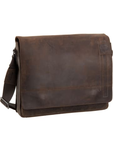 Strellson Laptoptasche Richmond Messenger LH in Dark Brown