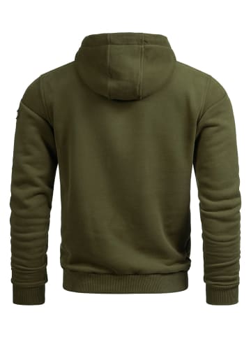Alessandro Salvarini Hoodie Alessandro Salvarini Herren Hoodie AS295 in Grün