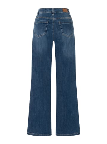 More & More Stretch-Denim in middle blue denim