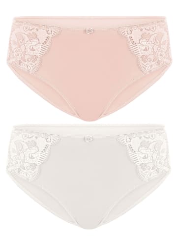 SUSA 2er Pack Slip Latina in champagner skin