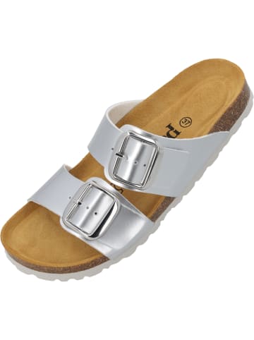 Palado Pantoletten Samos GS in Silber Lack/Silber
