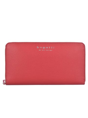 Bugatti Linda Geldbörse Leder 19 cm rot