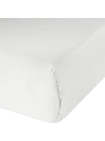 Erwin Müller Haustuch, Renforcé Bettlaken Würzburg in weiß - kochfest