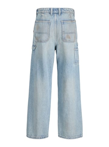 JACK & JONES Junior Baggy Fit Jeans in Blue Denim
