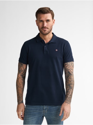 Petrol Industries Klassisches Poloshirt Dolphin in Blau