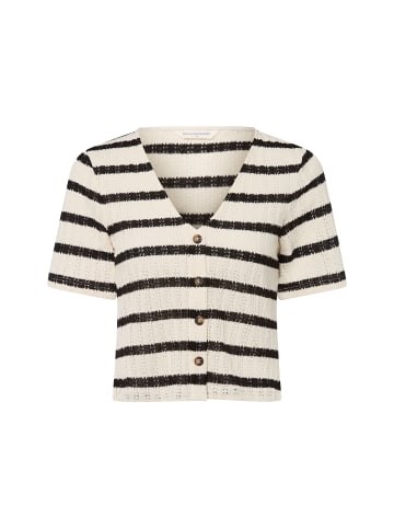 MOSS COPENHAGEN Strickjacke MSCHKenja in ecru schwarz - 0001