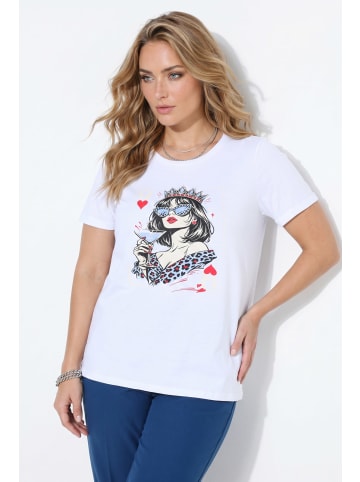 MIAMODA Shirt in schneeweiß