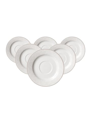 Ritzenhoff & Breker 6er Set Kaffeeuntertassen Isabella ø 15,5 cm in beige