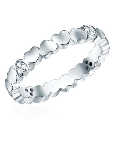 Rafaela Donata Ring Herz Sterling Silber Zirkonia in silber