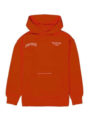 Garcia Sweatshirt mit Rückenprint in firefly red