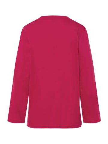 Hanro Longsleeve Natural Shirt in pink mimosa