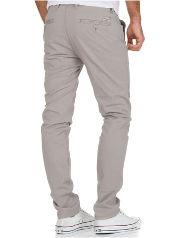 Amaci&Sons Slim Fit Chino mit Stretch ATLANTA in Hellgrau