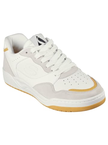 Skechers Sneaker "KOOPA VOLLEY LOW LIFESTYLE" in Weiß / Burgunderrot