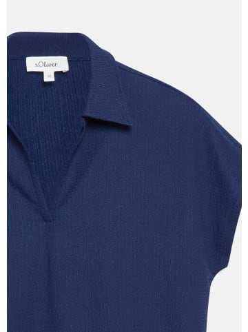 s.Oliver Polo-Shirt in 5748_dunkelblau