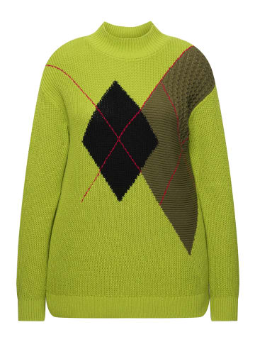 Ulla Popken Pullover in algengrün
