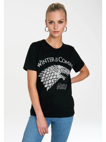 Logoshirt Print T-Shirt Game of Thrones in schwarz