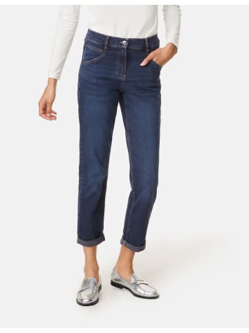 Gerry Weber Hose Jeans verkürzt in Dark Blue Denim