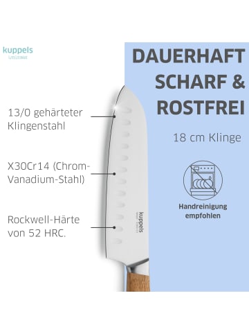 Kuppels Santokumesser WOOD in holz