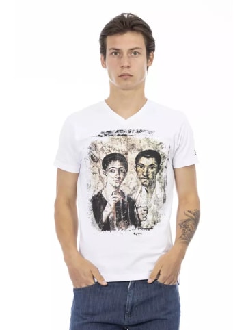 Trussardi Action Weiß Baumwolle T-Shirt